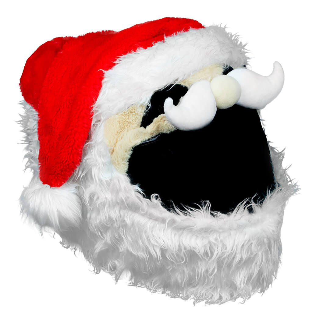 christmas motorcycle helmet cover Motorcycle Helmet Cover - Santa