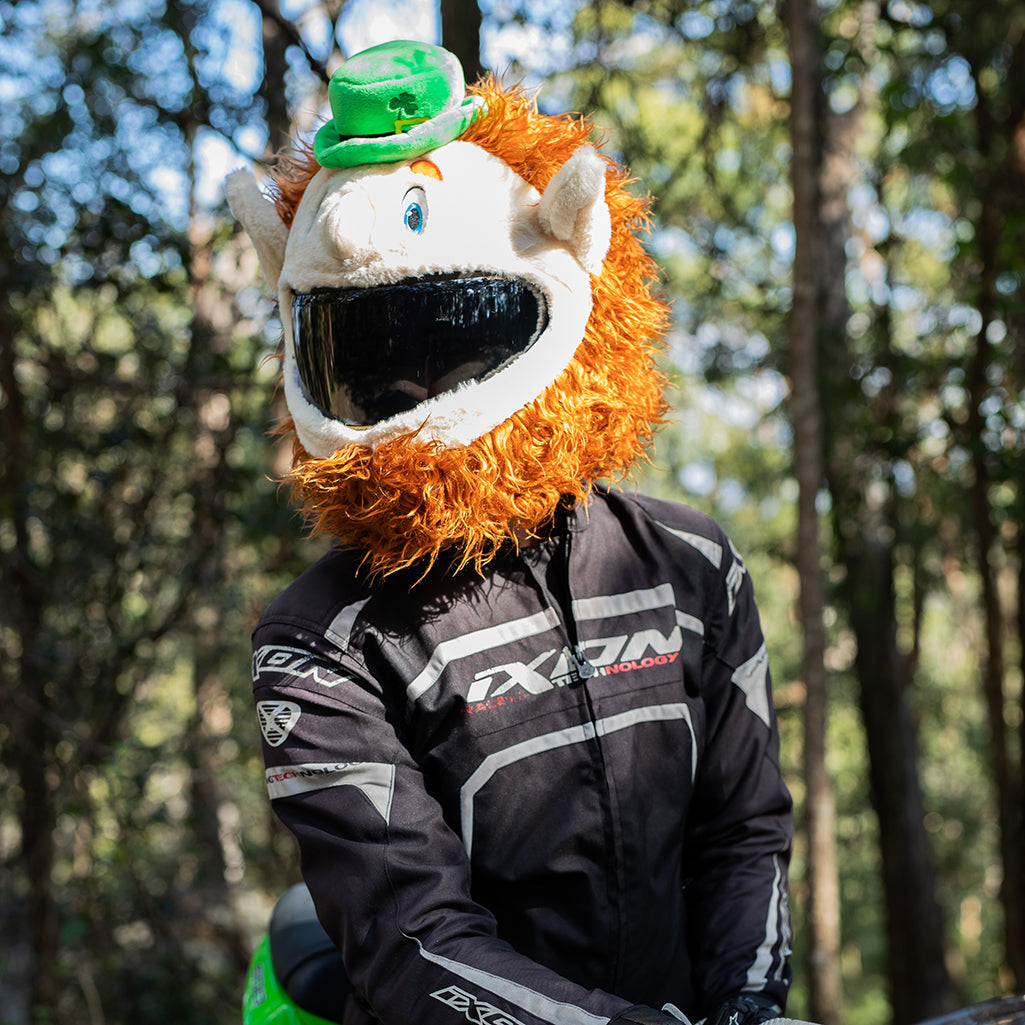 ear covers for motorcycle helmets Motorcycle Helmet Cover - Leprechaun