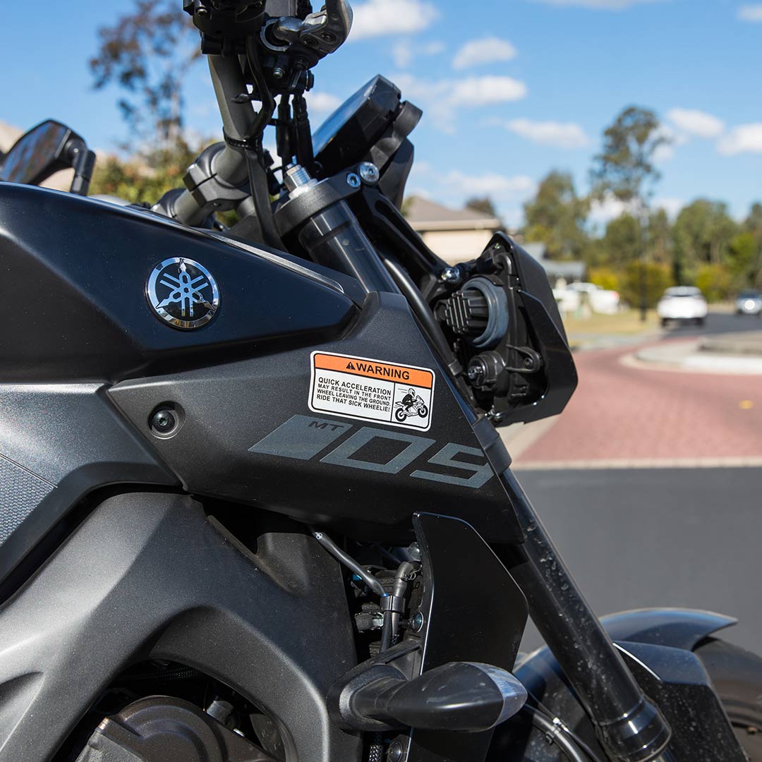 Motorcycle Sticker - Ride that wheelie (2 pack) - Moto Loot