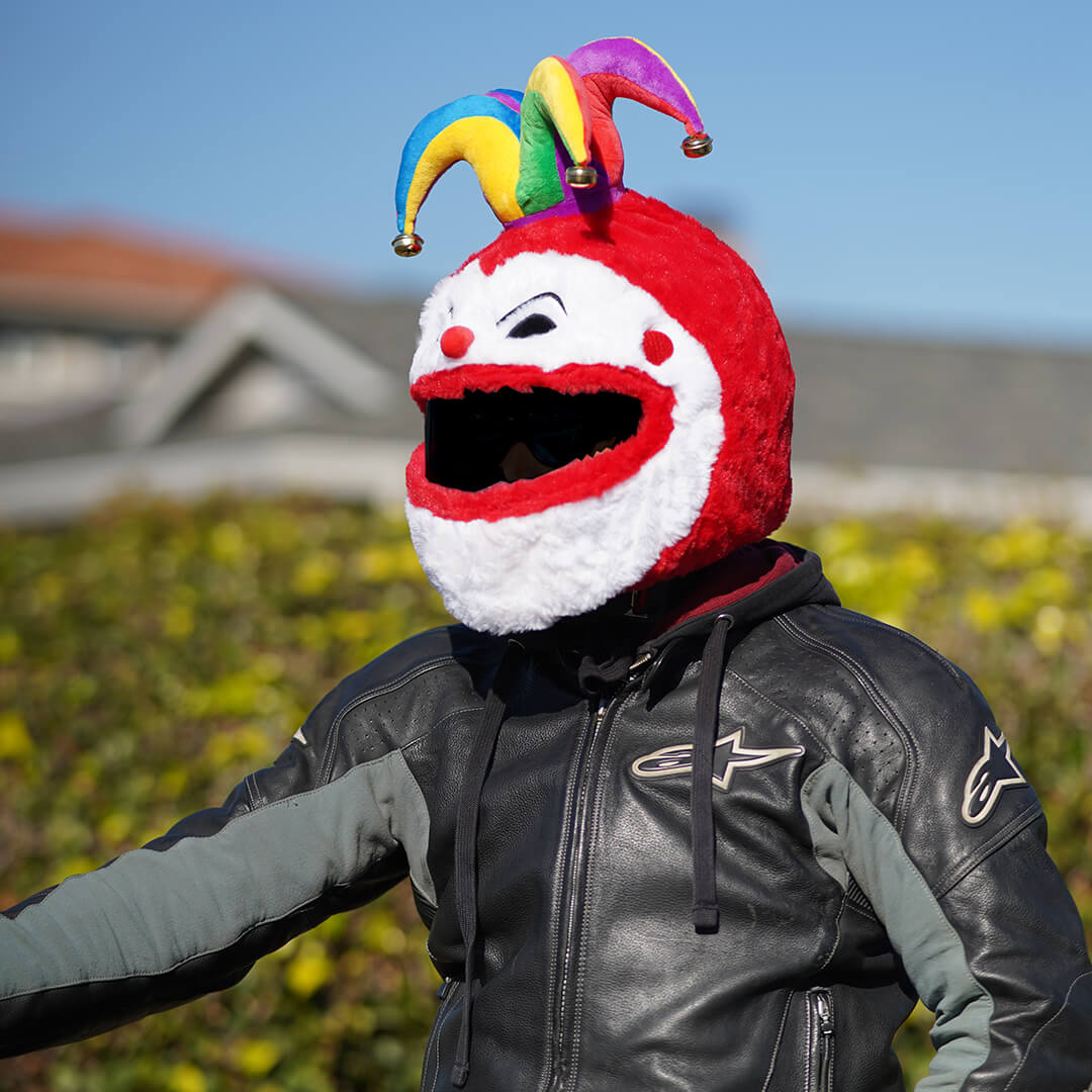 Motorcycle Helmet Cover Jester - Main Image
