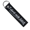 I Don't Ride Bitch - Motorcycle Keychain