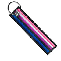 Gender Fluid - Pride Flag Keychain