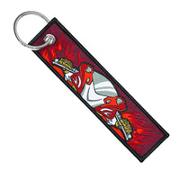 Red Sportbike - Motorcycle Keychain