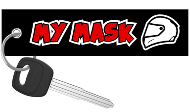 My Mask - Motorcycle Keychain