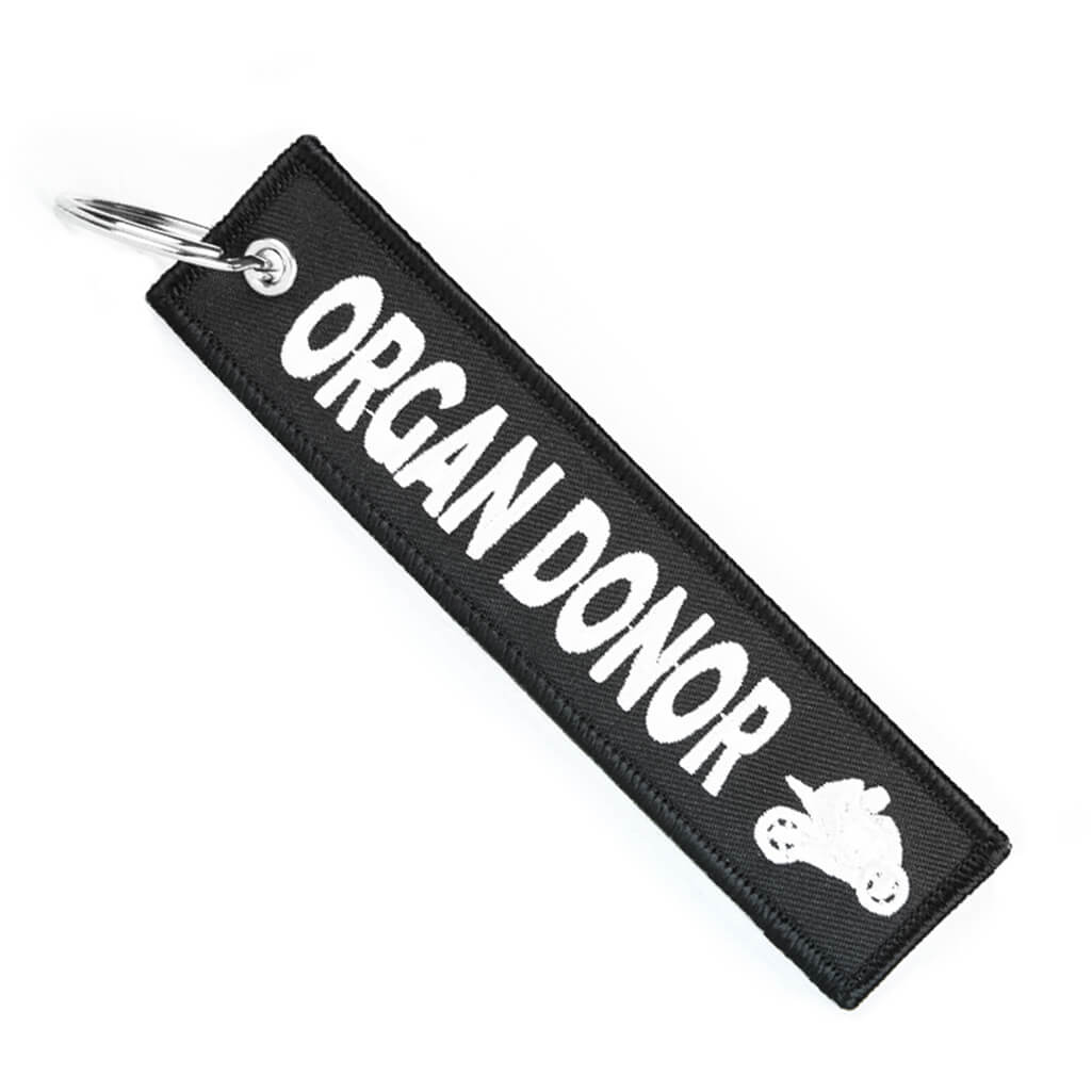 ORGAN DONOR - Motorcycle Keychain