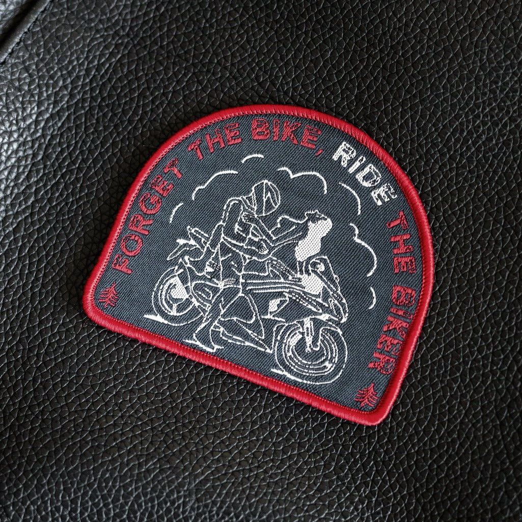 Motorcycle Racing Patch Ride The Biker - Motorcycle Patch - Moto Loot