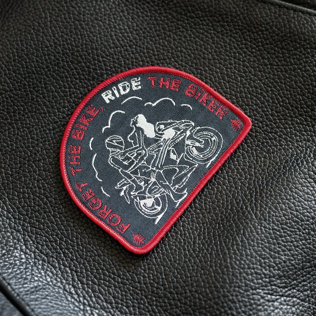 Sweeper Ride Patch Ride The Biker - Motorcycle Patch - Moto Loot