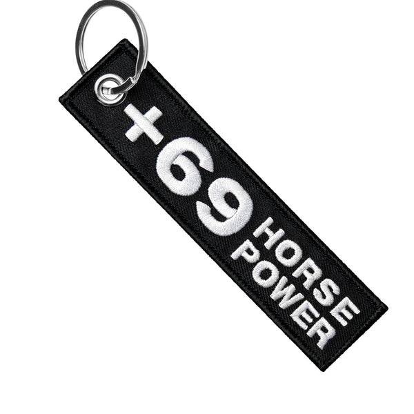 69 Horse Power - Motorcycle Keychain - Moto Loot