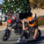Motorcycle Helmet Cover - Reindeer