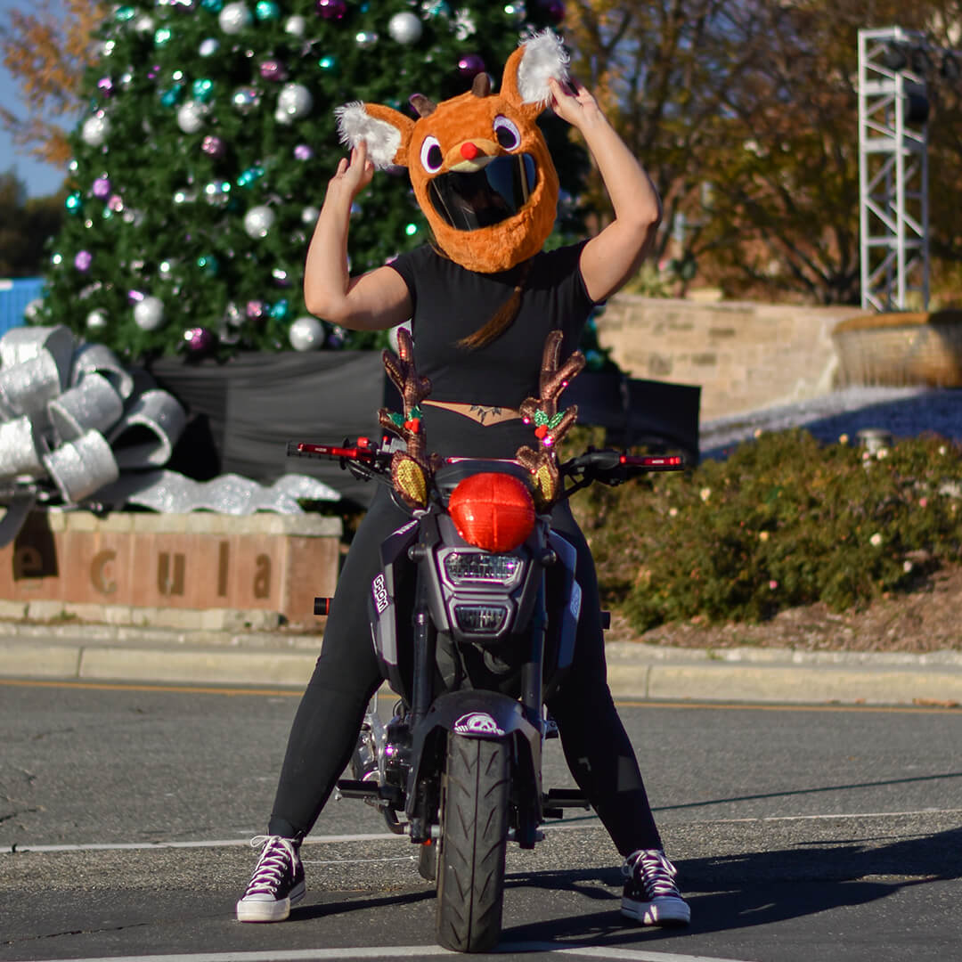 christmas motorcycle helmet cover Motorcycle Helmet Cover