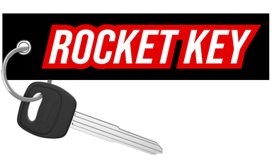 Rocket Key - Motorcycle Keychain