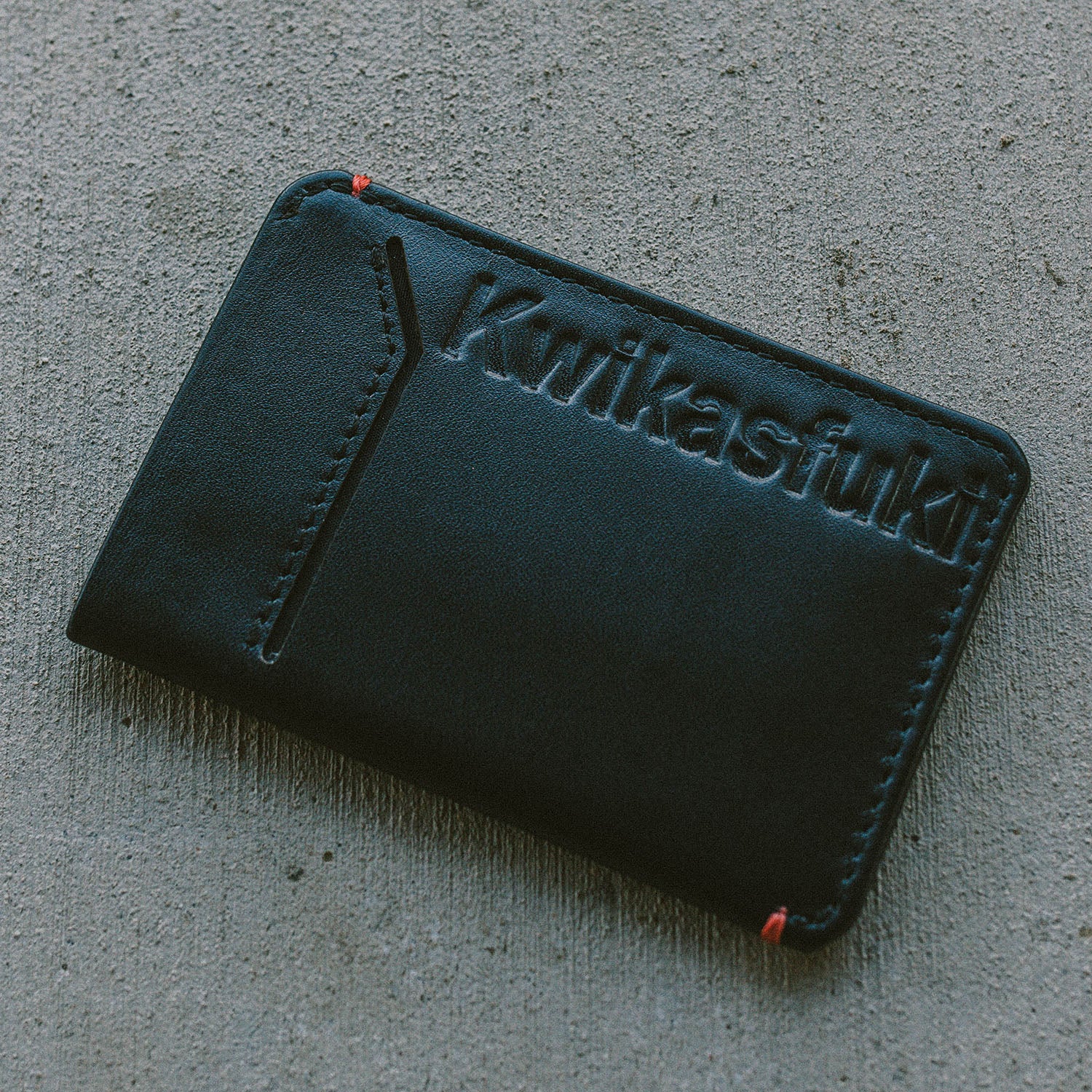 Bulging Wallet Kwikasfuki - Slim Motorcycle Wallet - Moto Loot