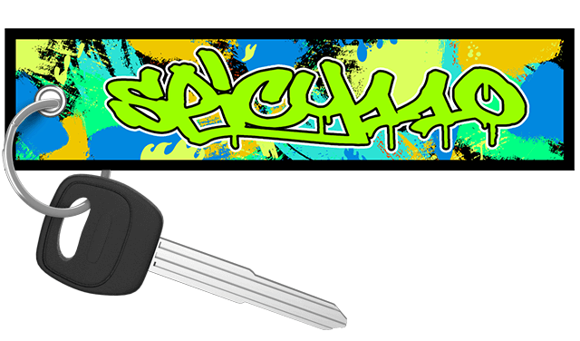 Spicy110 Graphitti - Motorcycle Keychain 