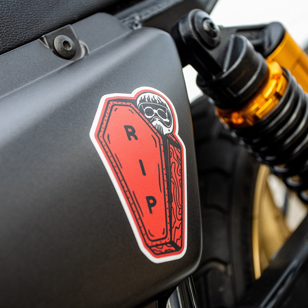 Lla Rip Sticker Motorcycle Sticker - Rip (2 Pack) - Moto Loot