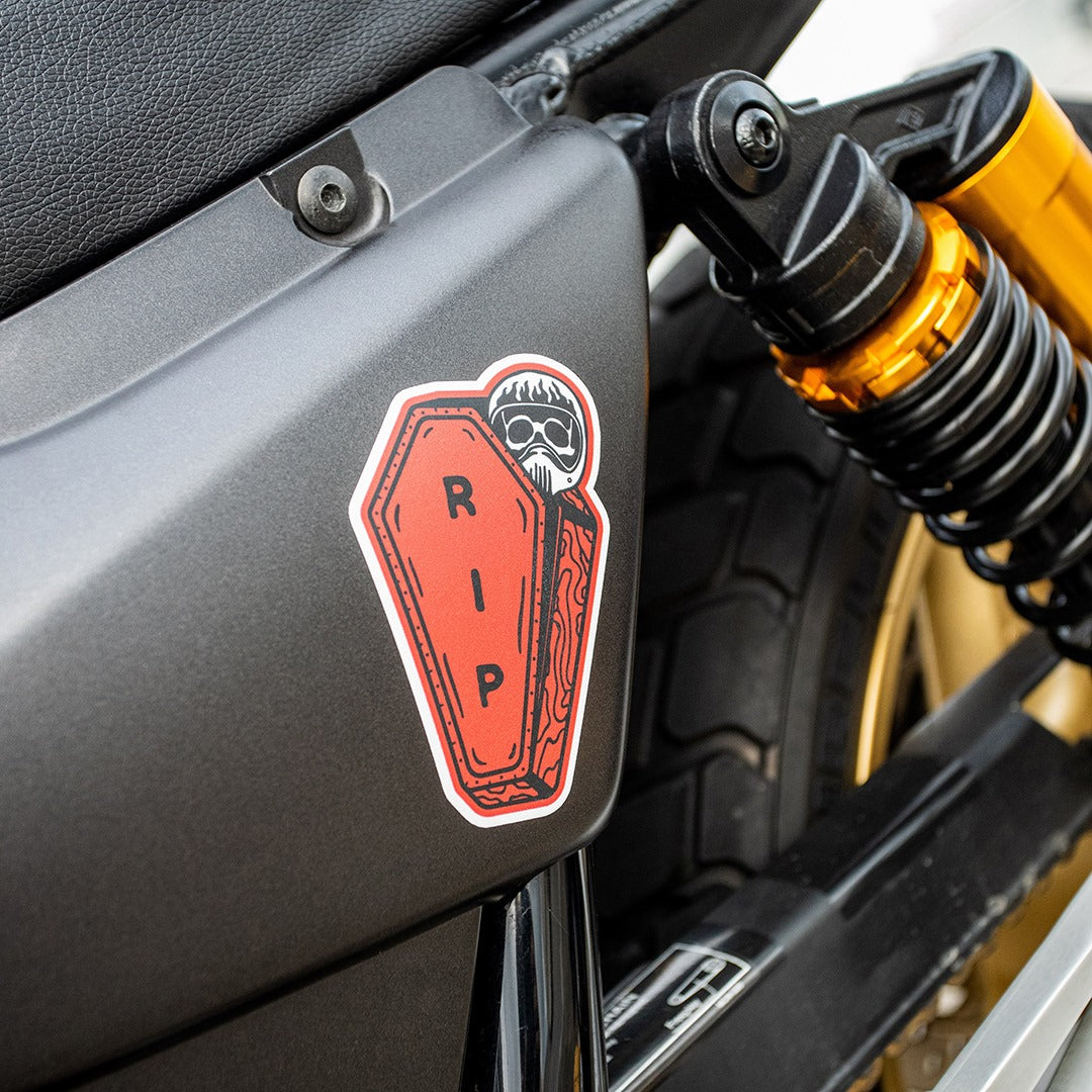 Lla Rip Sticker Motorcycle Sticker - Rip (2 Pack) - Moto Loot