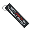 Horrible Idea... What time? - Motorcycle Keychain