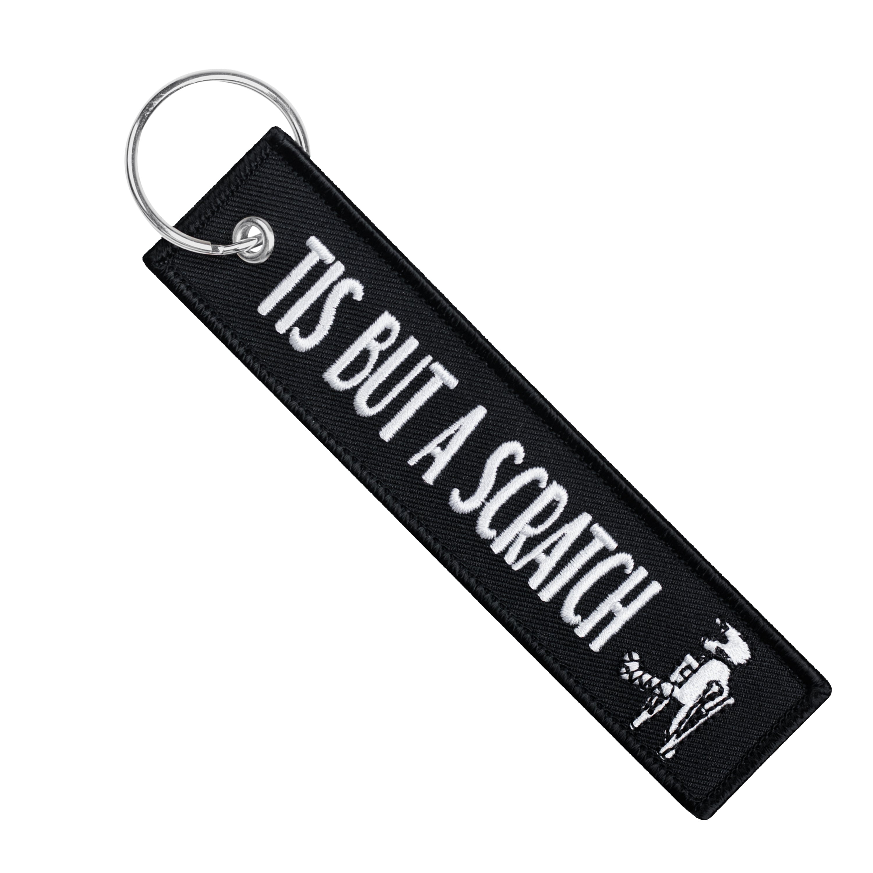 Tis But A Scratch - Dirt Bike Keychain - Moto Loot