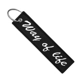 Way Of Life - Motorcycle Keychain