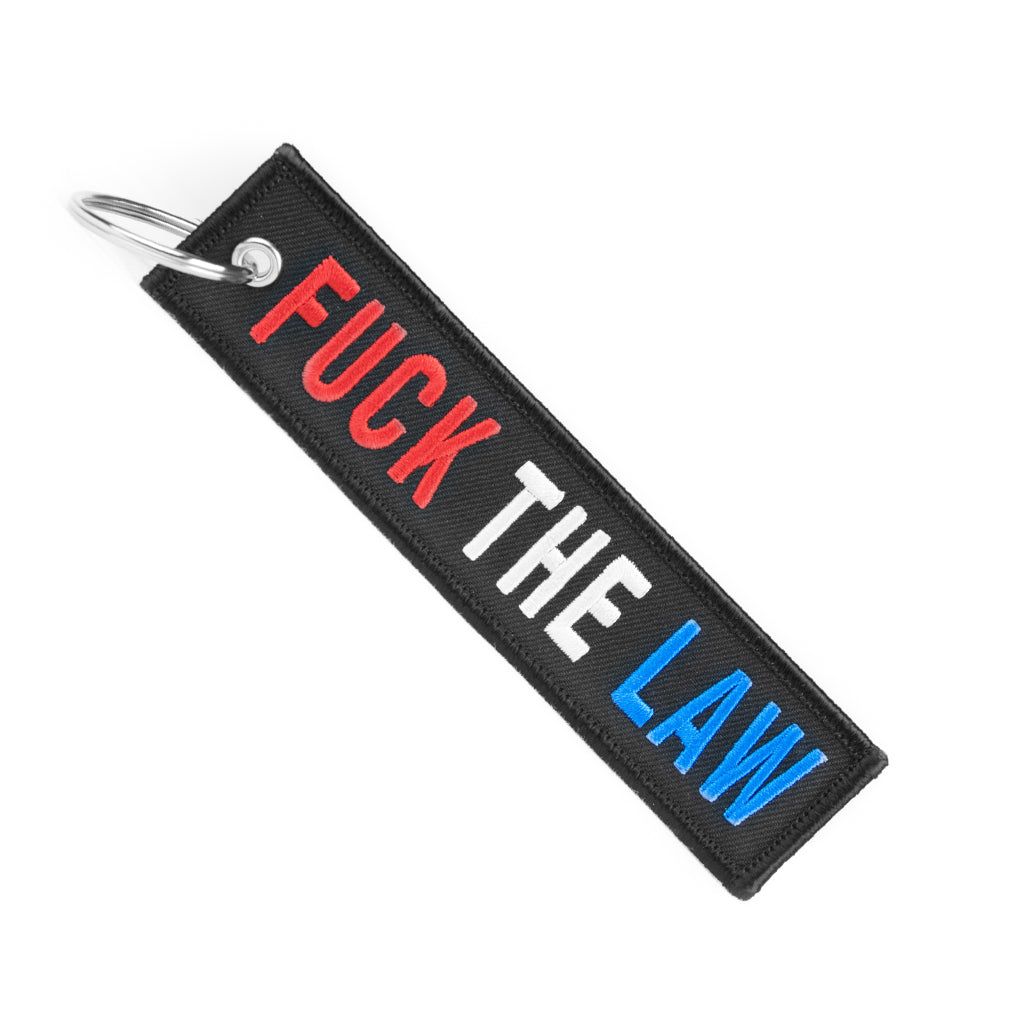 Fuck the Law - Motorcycle Keychain