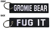Gromie Bear - Fug It Motorcycle Keychain