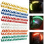 Helmet Mohawk Reflective Decals Pink