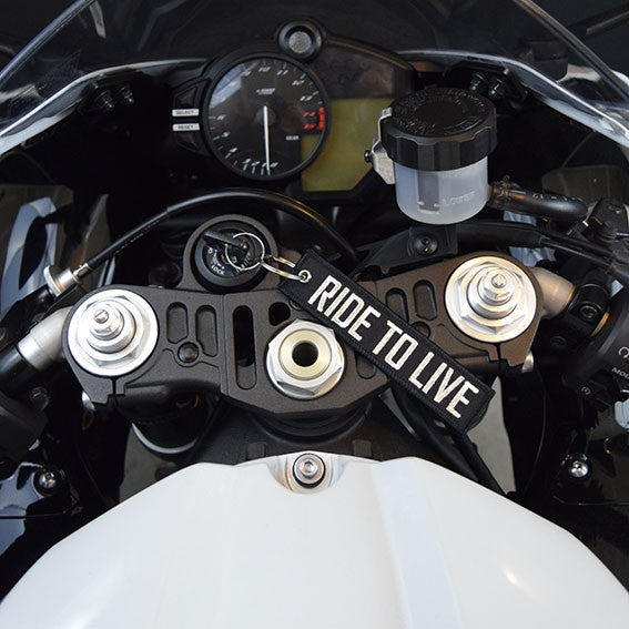 Live to Ride/Ride to Live (Silver edition) - Motorcycle Keychain - Moto ...