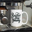 Ride Fast Die Young - Motorcycle Mug White