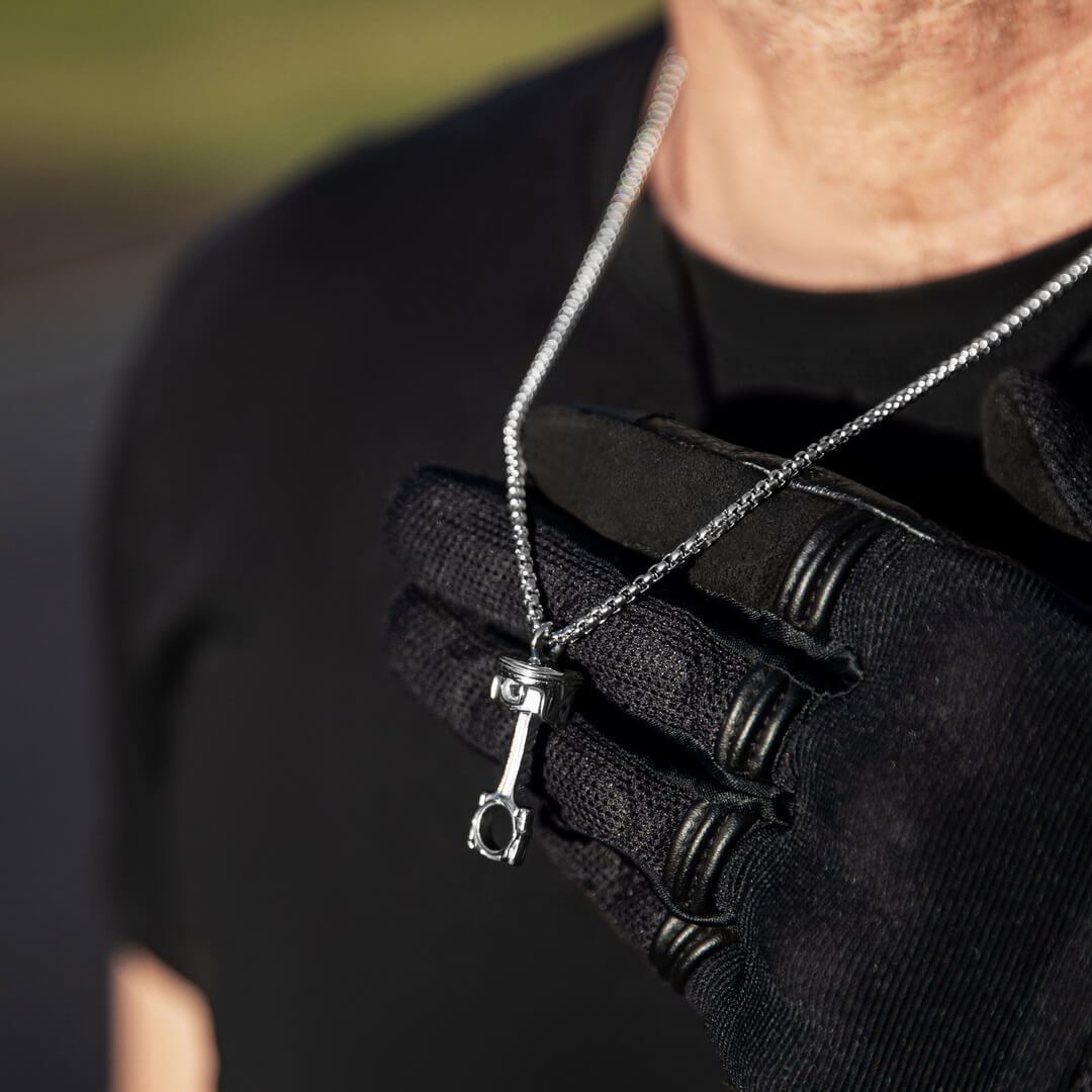 Mens sale motorcycle necklaces