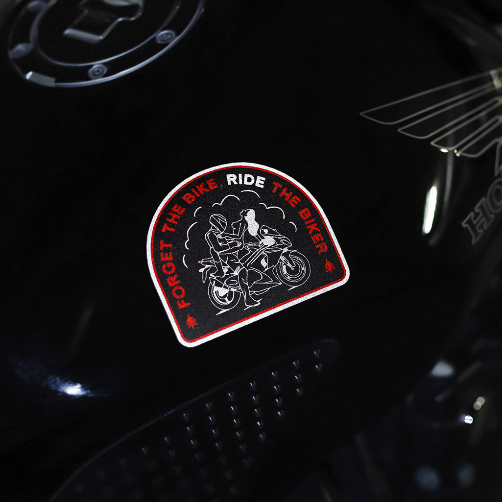 Motorcycle Sticker - Ride The Biker (2 pack) - Moto Loot
