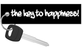 The key to happiness! - Motorcycle Keychain