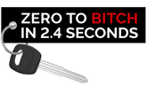 Zero to Bitch - Motorcycle Keychain